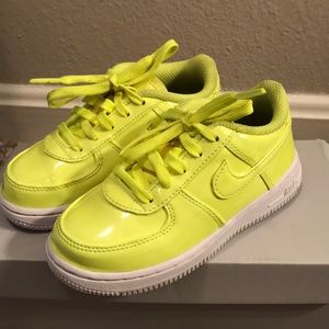 Neon Air Force 1